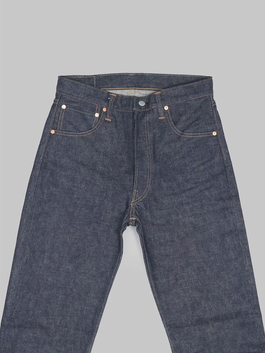 Denime By Warehouse & Co. Lot. 220A Offset XX Model 14.5oz Regular Straight Jeans