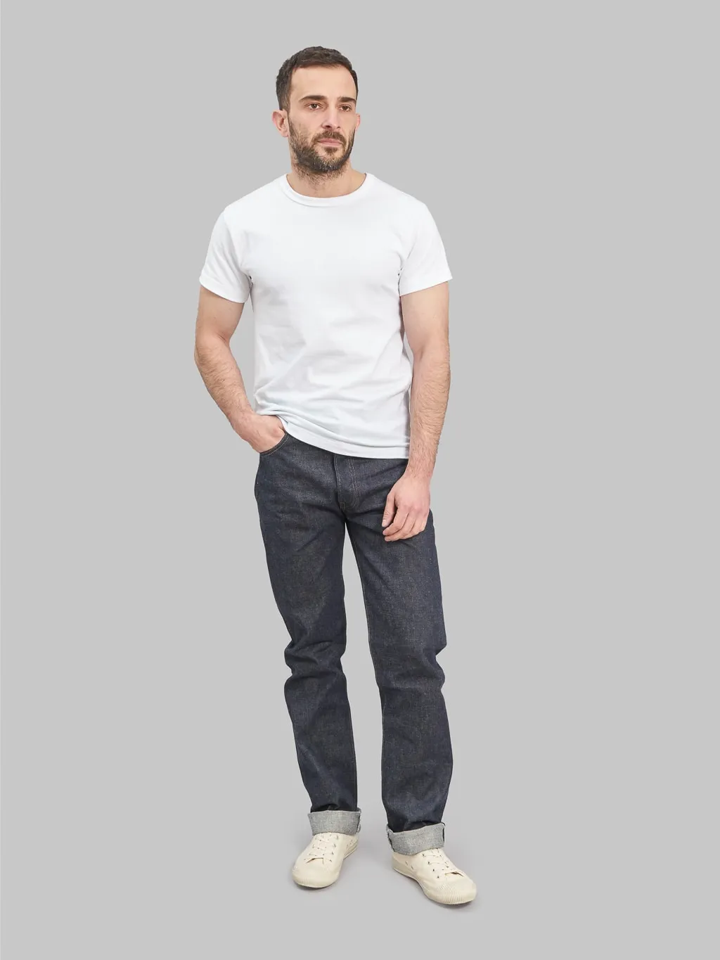 Denime By Warehouse & Co. Lot. 220A Offset XX Model 14.5oz Regular Straight Jeans