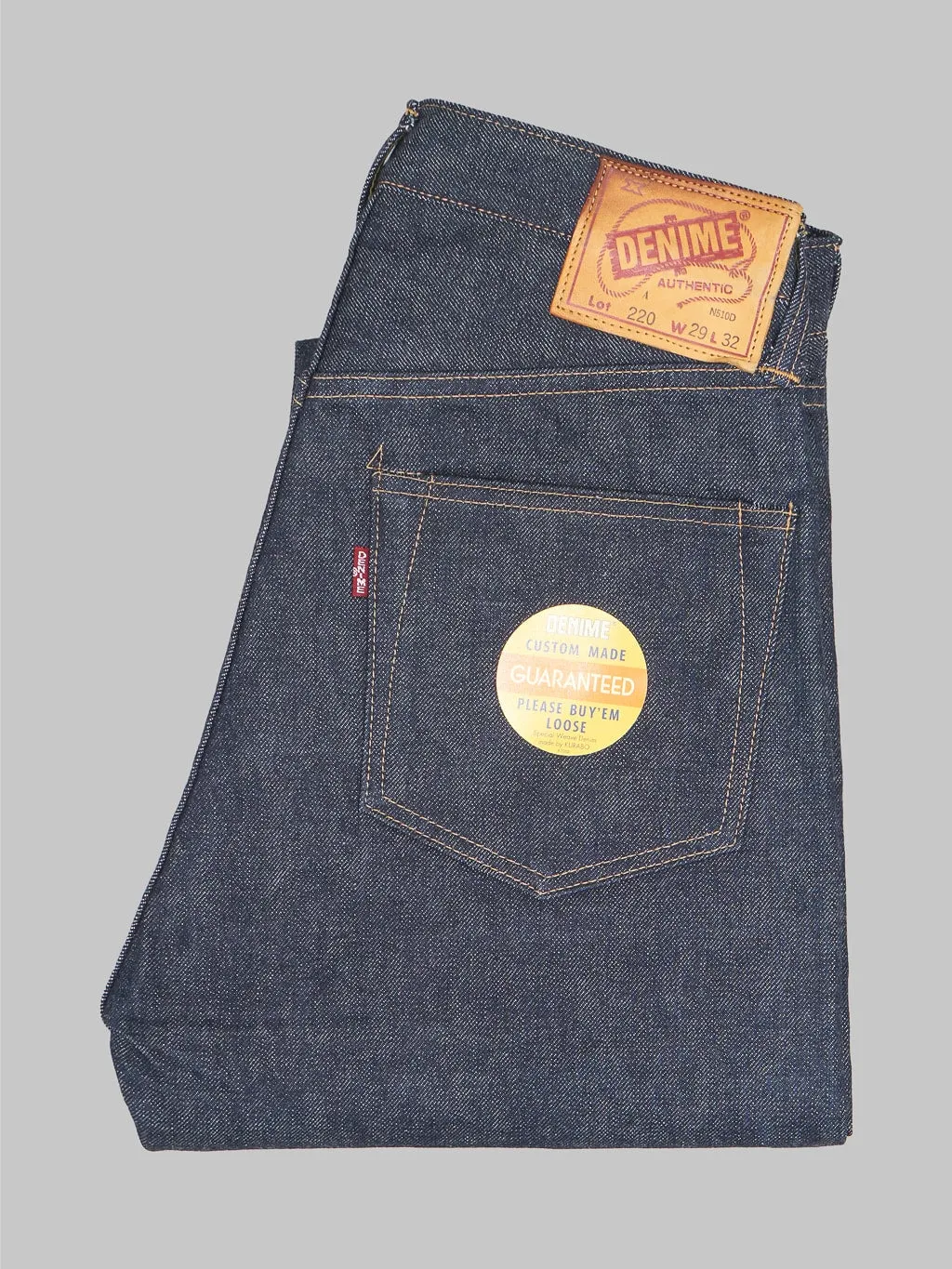 Denime By Warehouse & Co. Lot. 220A Offset XX Model 14.5oz Regular Straight Jeans