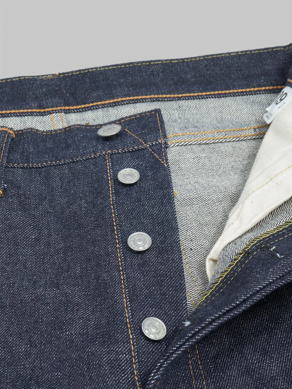 Denime By Warehouse & Co. Lot. 220A Offset XX Model 14.5oz Regular Straight Jeans