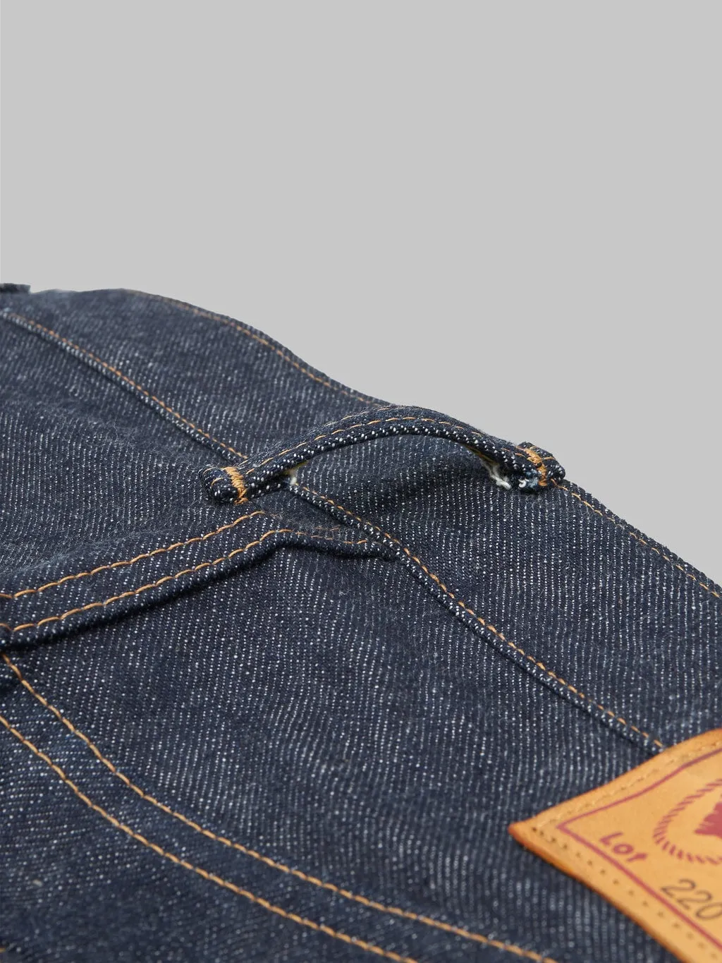 Denime By Warehouse & Co. Lot. 220A Offset XX Model 14.5oz Regular Straight Jeans