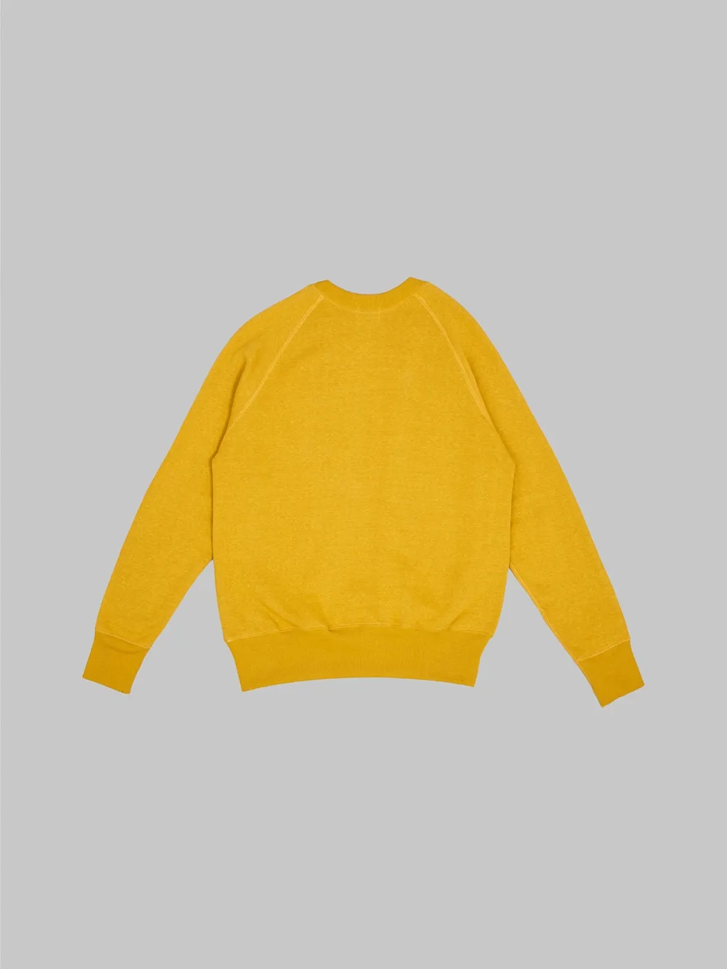 Denime By Warehouse & Co. Lot. 261 4-Needle Raglan Sweatshirt Yellow