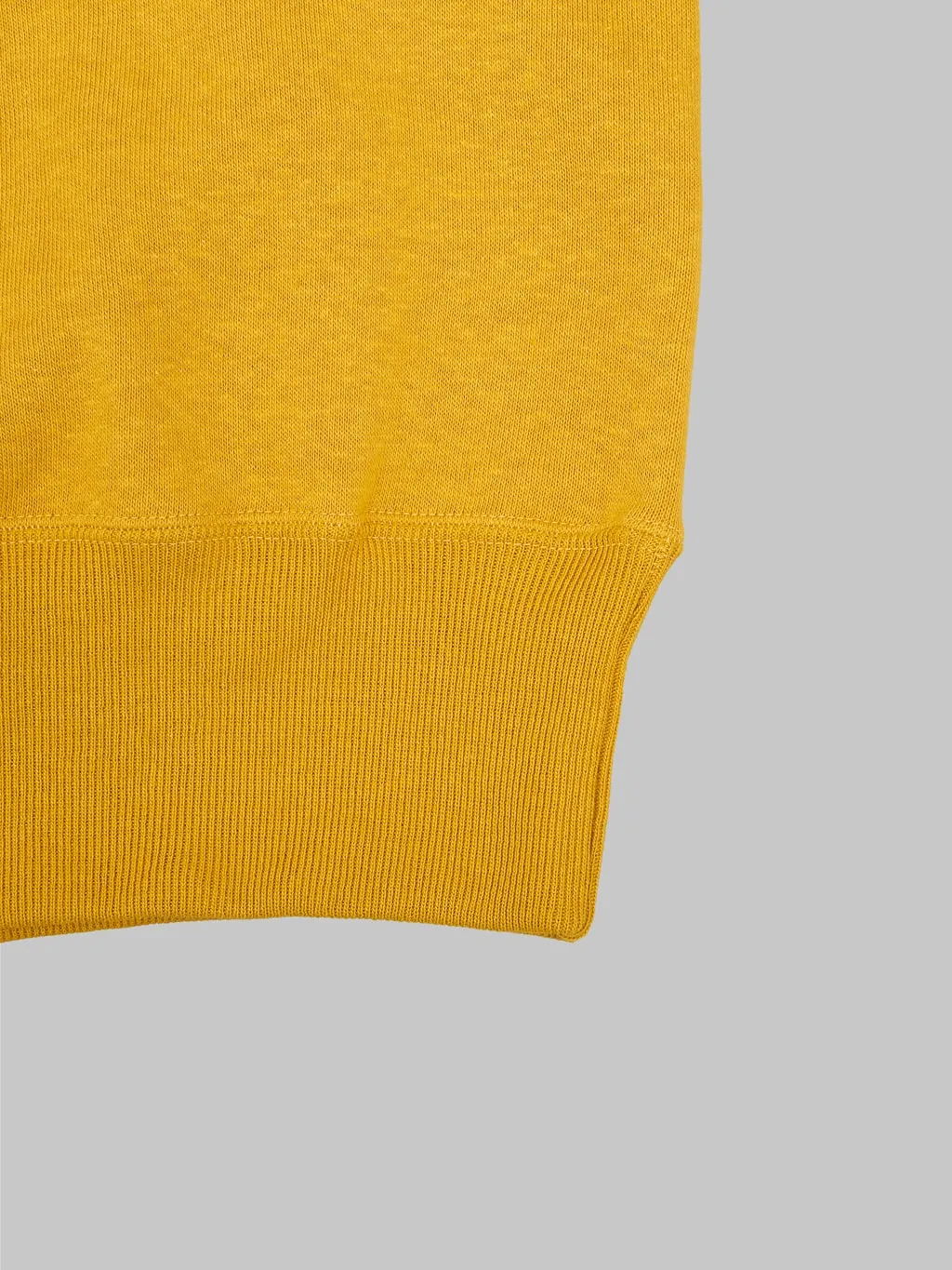 Denime By Warehouse & Co. Lot. 261 4-Needle Raglan Sweatshirt Yellow
