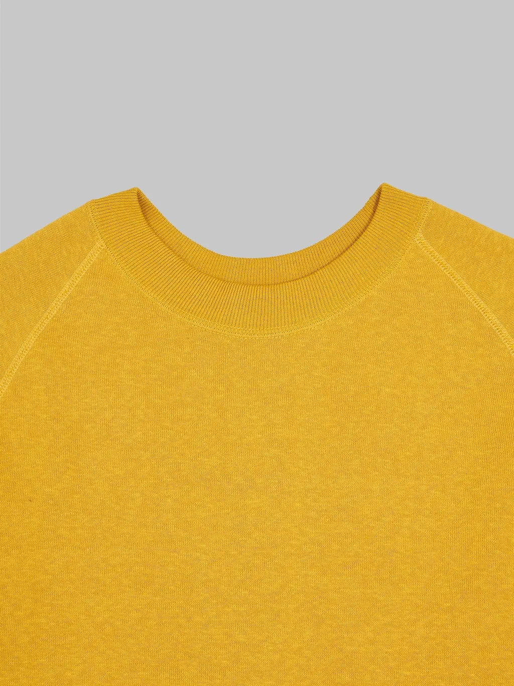 Denime By Warehouse & Co. Lot. 261 4-Needle Raglan Sweatshirt Yellow
