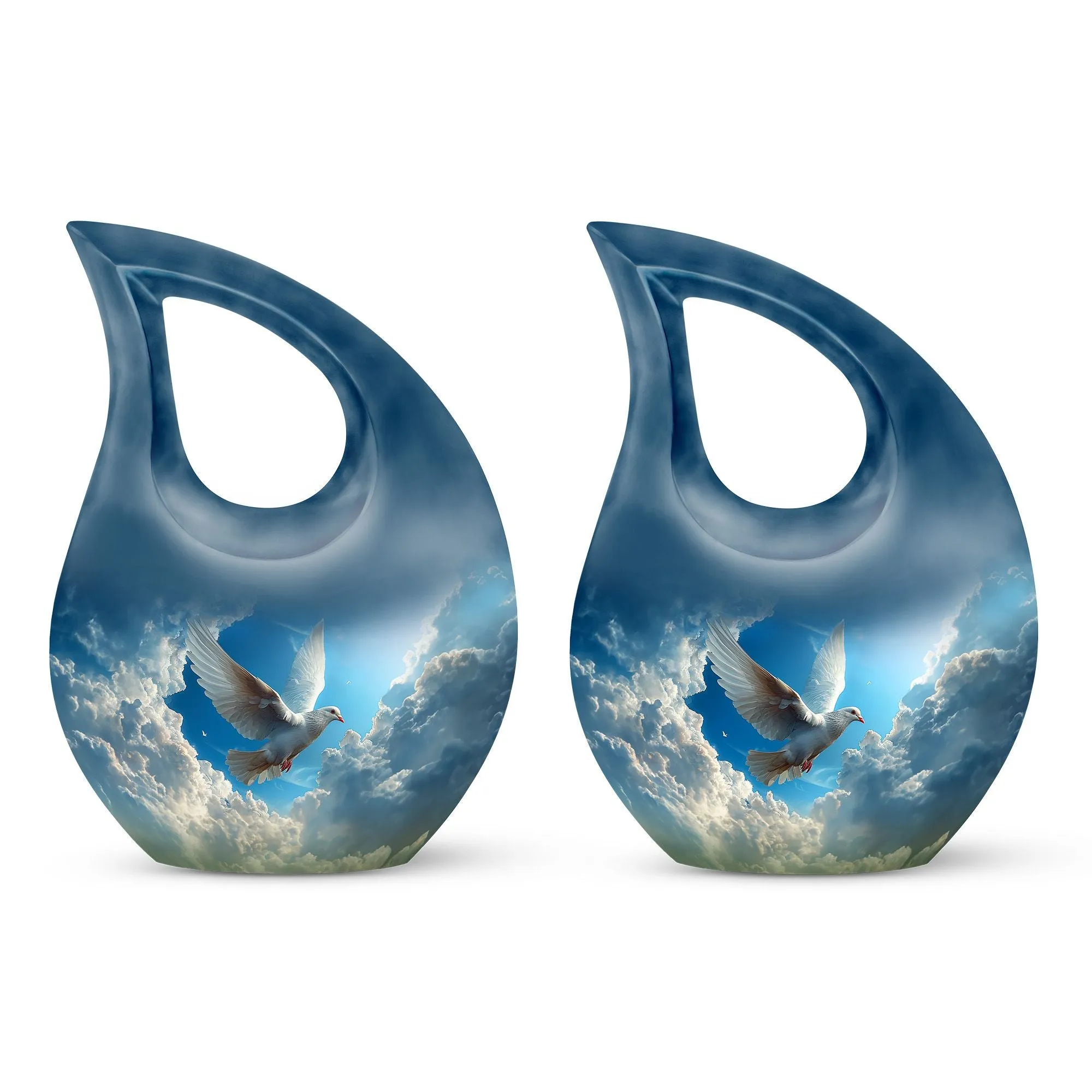 Dove Tribute - Petite Commemoration Urn for Lasting Memories
