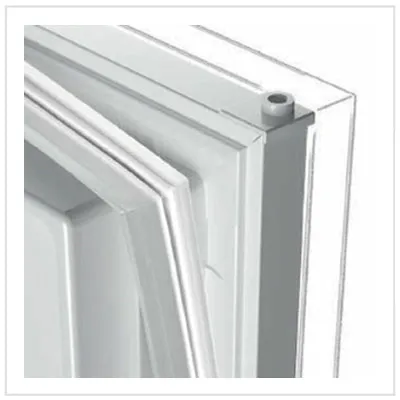DP270IWD4-2 - Vitrifrigo White Double Door Marine Refrigerator w/ Freezer Compartment (Special Order)