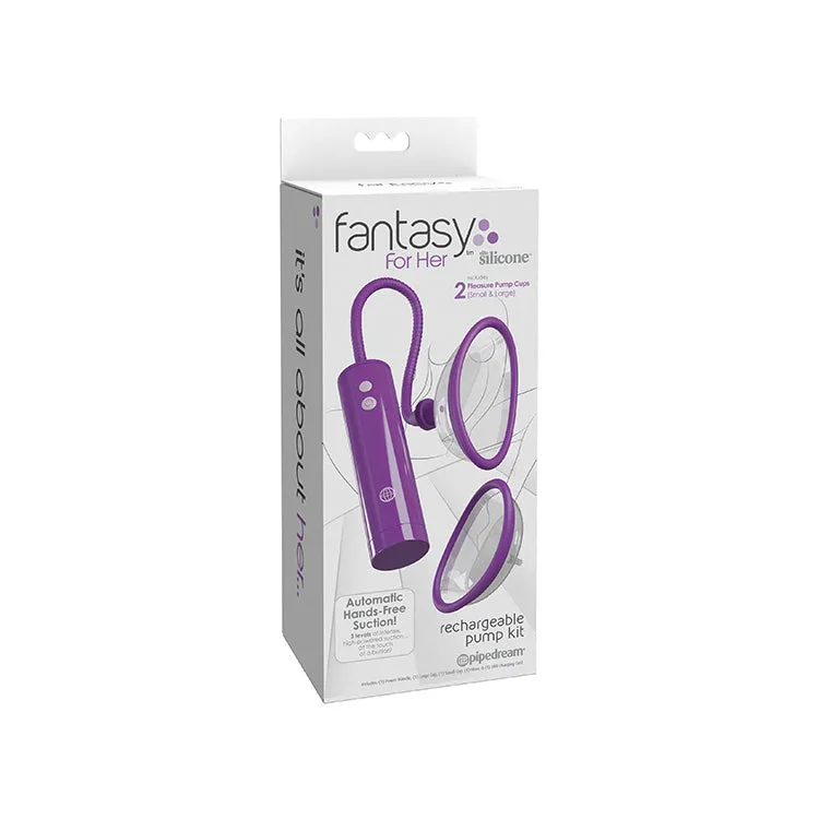 Fantasy for Her Rechargeable Pump Kit