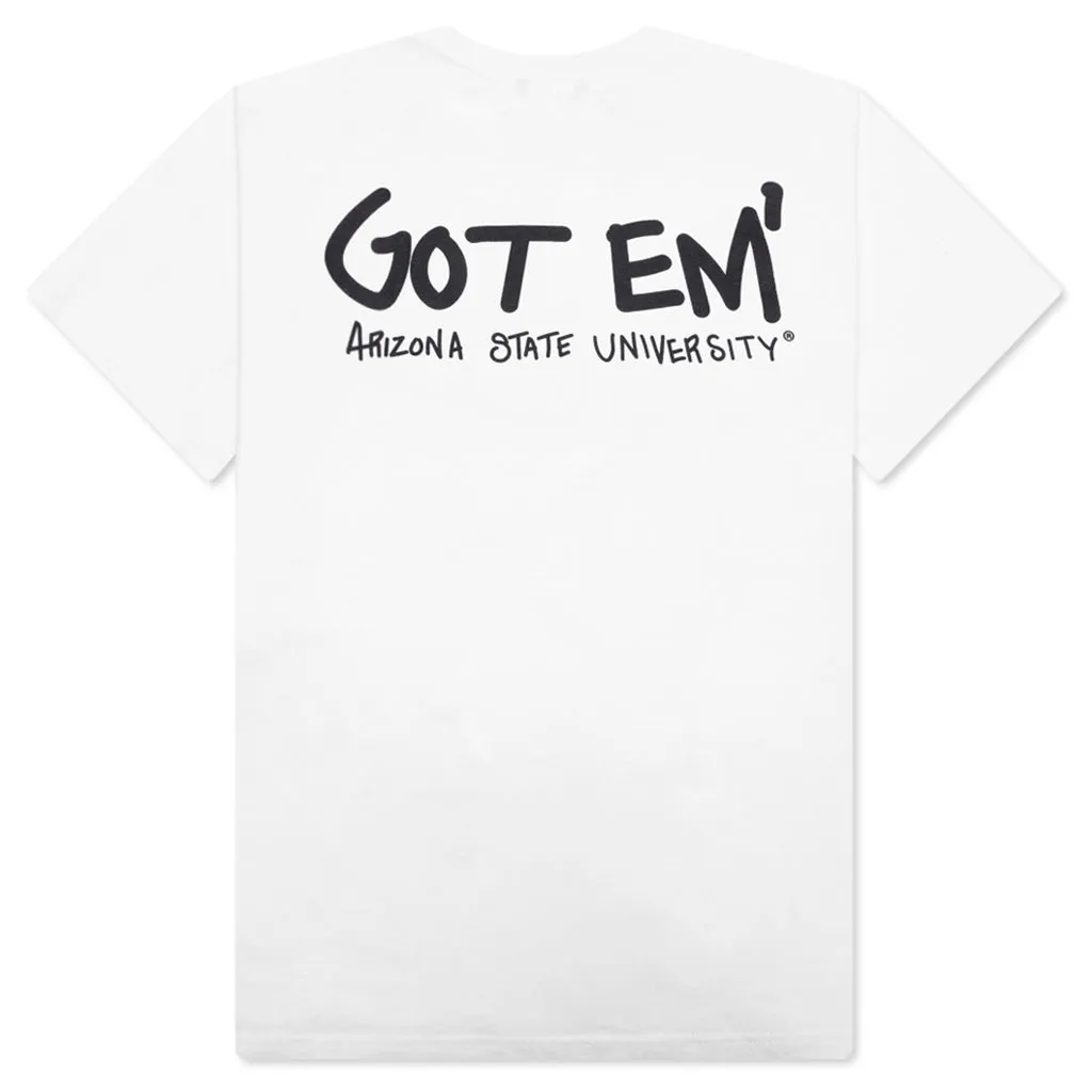 Feature x ASU GotEm Tee - White