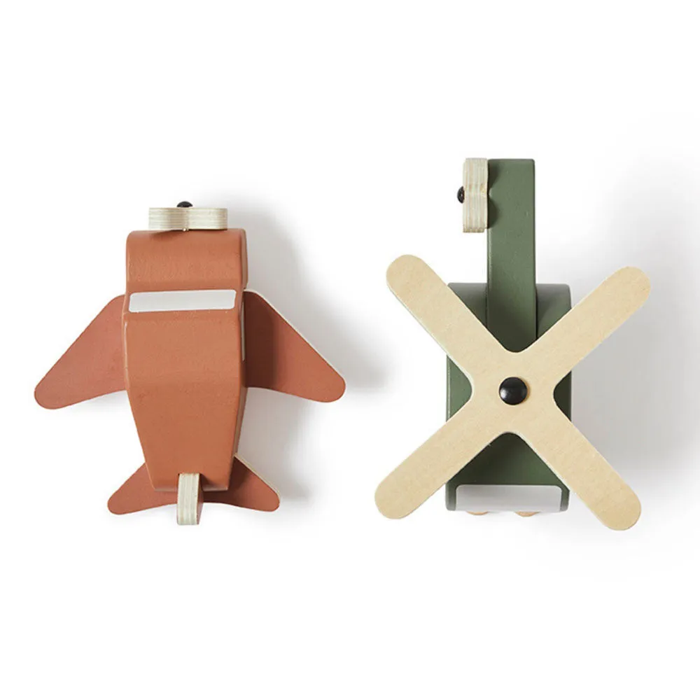 Flexa Wooden Helicopter And Plane