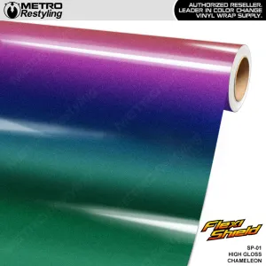 FlexiShield High Gloss Chameleon Cosmetic Paint Protection Film Wrap | SP-01 | BLOWOUT STOCK | (180 sq ft) | V8014730
