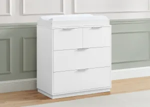 Forever 4 Drawer Dresser with Changing Top and Interlocking Drawers