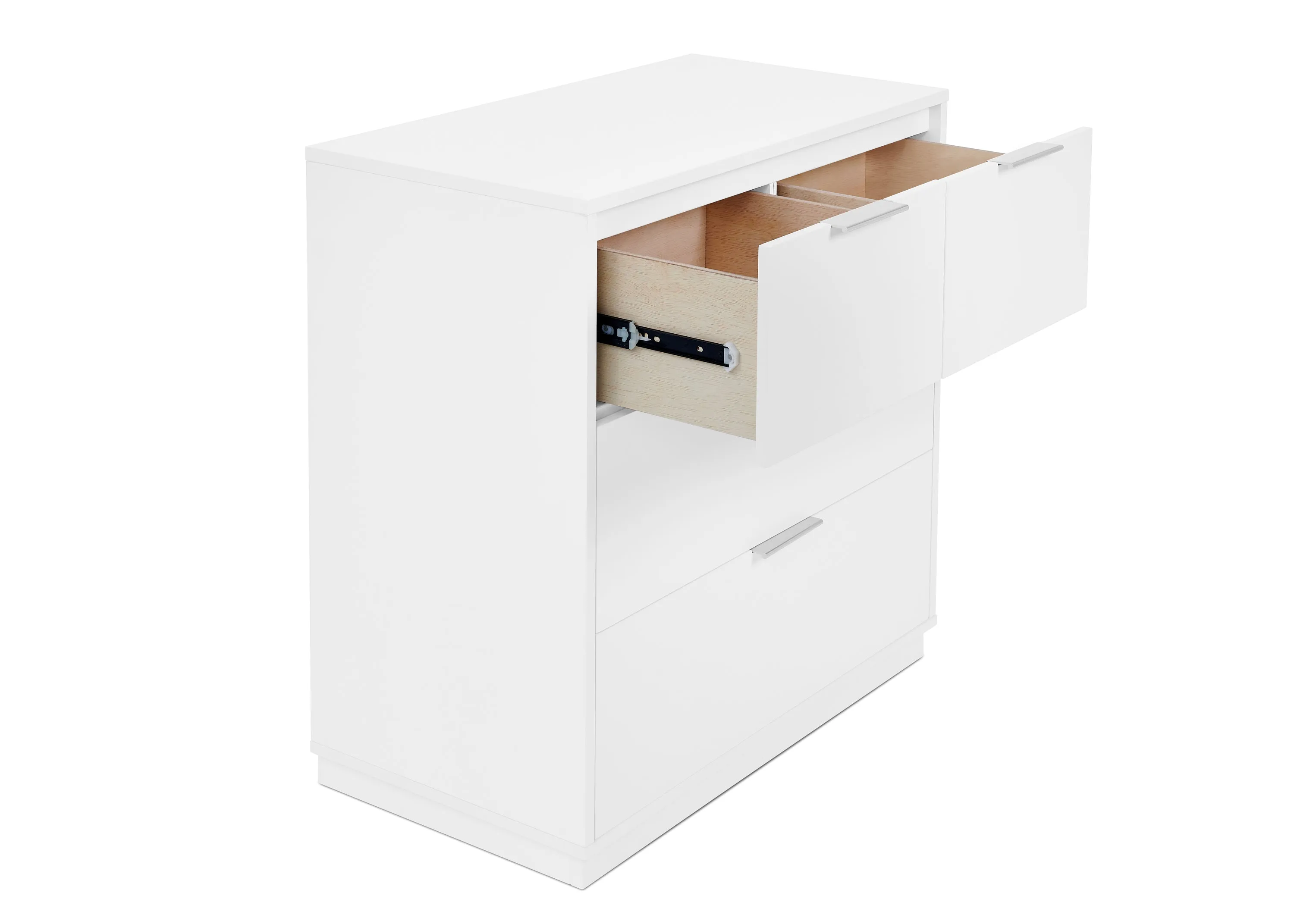 Forever 4 Drawer Dresser with Changing Top and Interlocking Drawers
