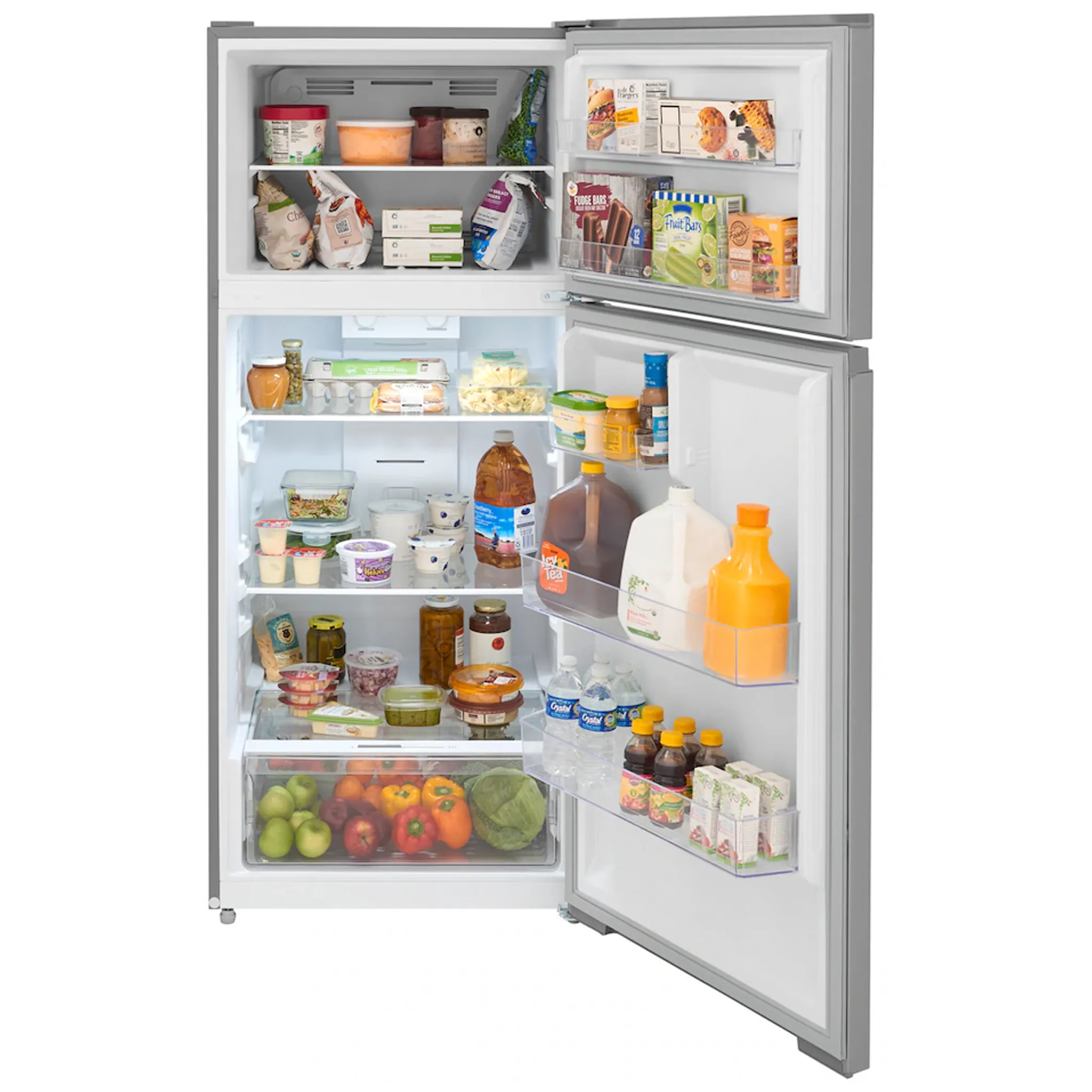 Frigidaire 16 Cu. Ft. Garage Ready Top Freezer Refrigerator - Stainless Steel