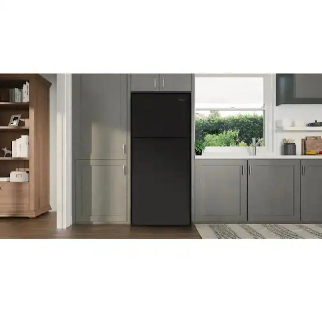 Frigidaire 17.6 Cu. Ft. Top Freezer Refrigerator - Black