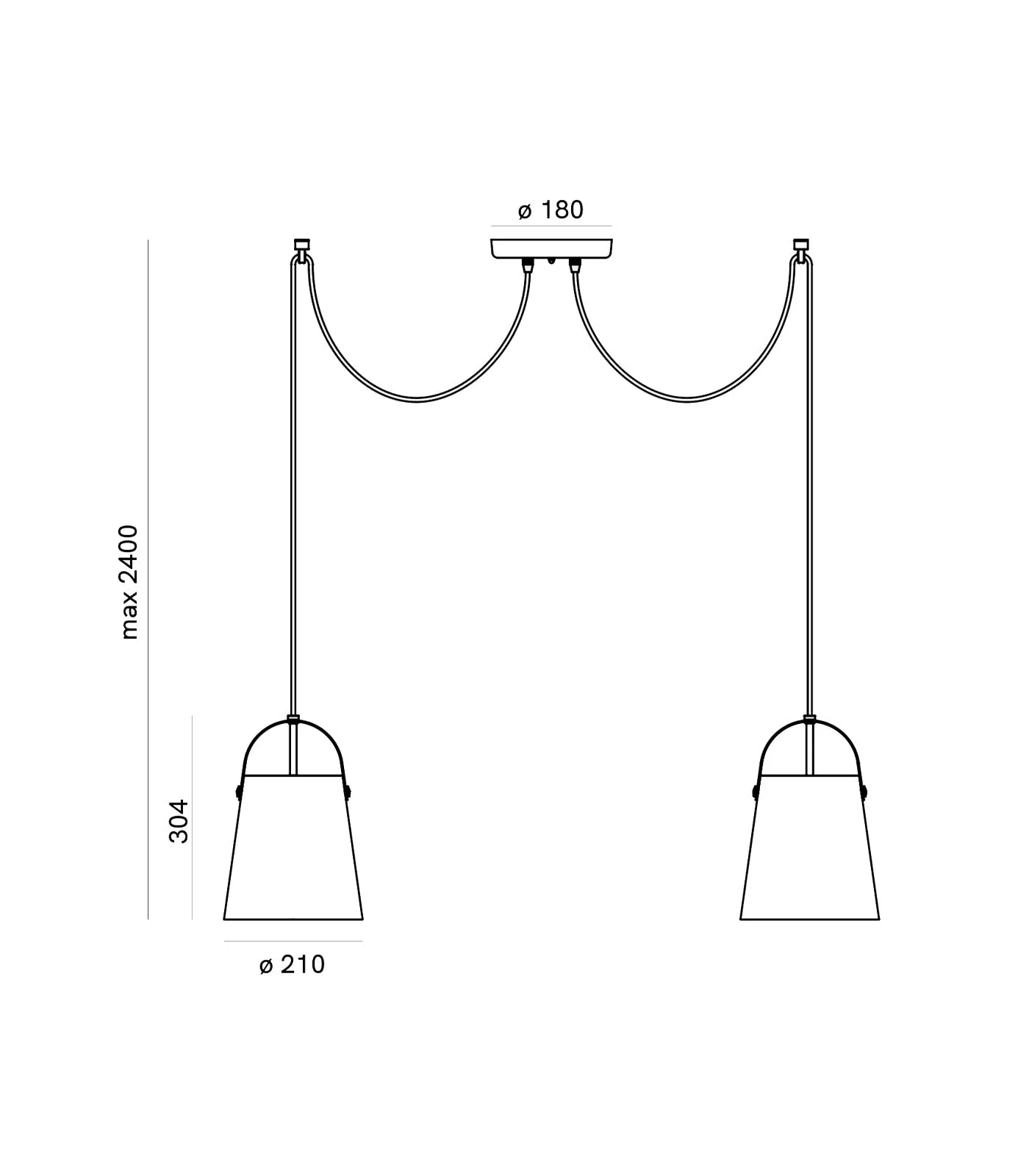 Frosted Glass Shade Pendant
