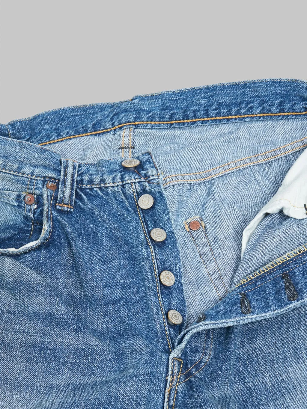Fullcount 0105SS 11.5oz Dartford Wide Straight Jeans (Super Smooth)