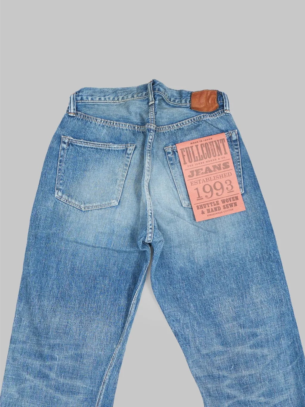Fullcount 0105SS 11.5oz Dartford Wide Straight Jeans (Super Smooth)