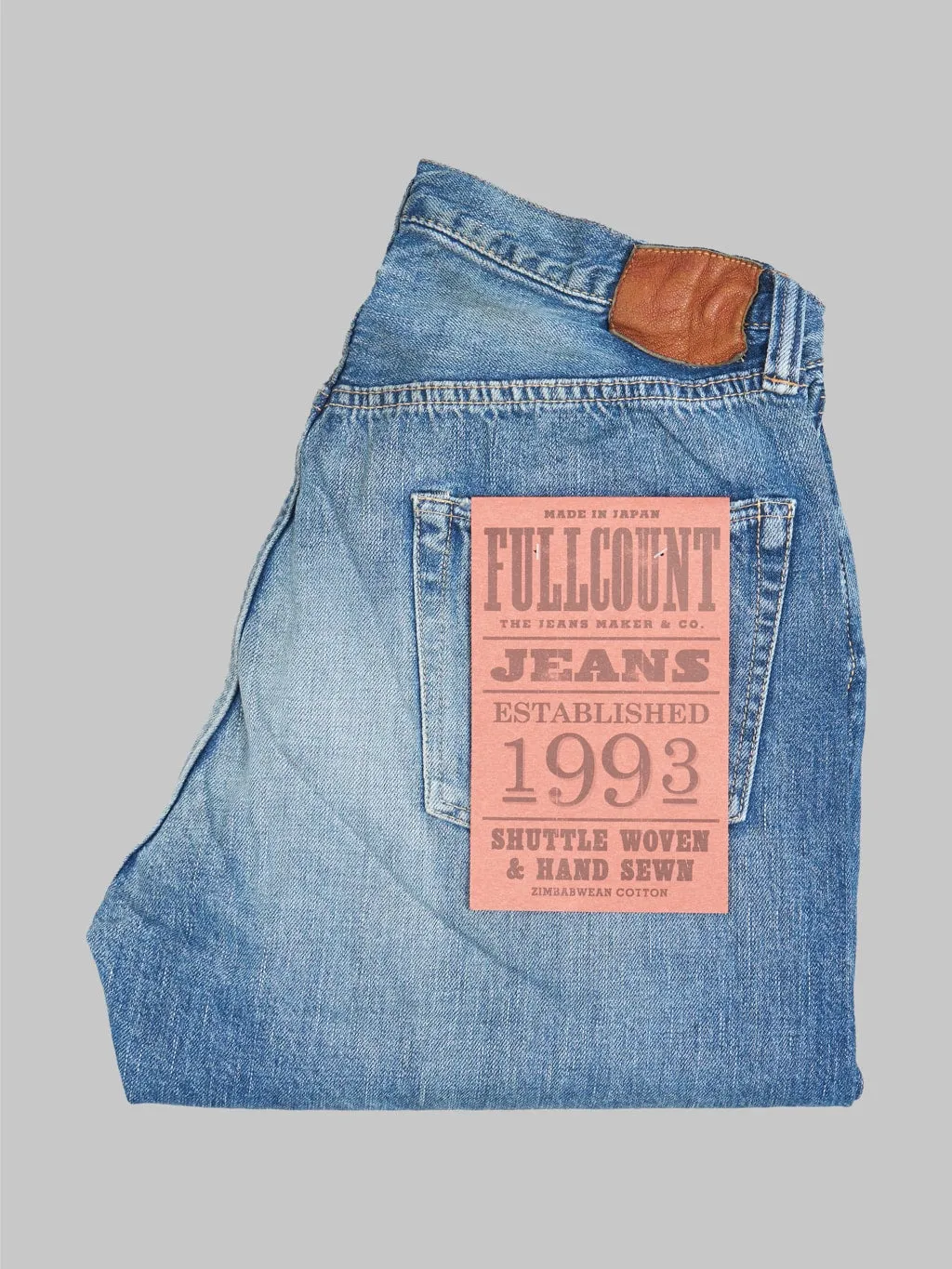Fullcount 0105SS 11.5oz Dartford Wide Straight Jeans (Super Smooth)