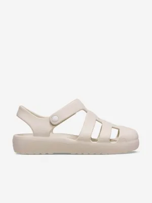 Girls Classic Fisherman Sandals in Beige