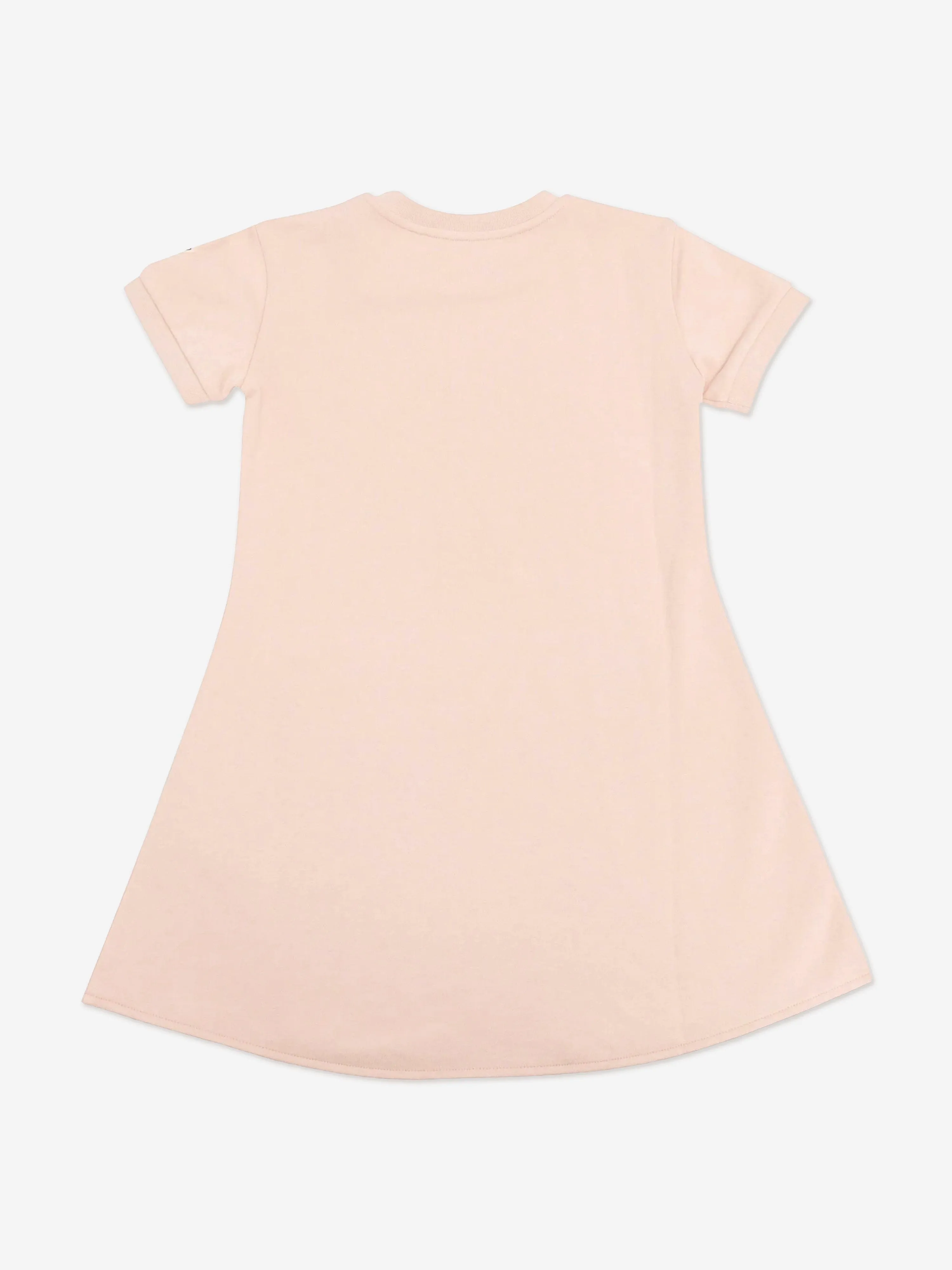 Girls Logo Jersey Dress in Pink