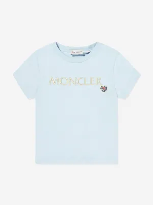 Girls Logo T-Shirt in Blue
