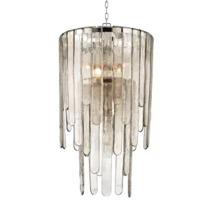 Glass Cascade Suspended Pendant
