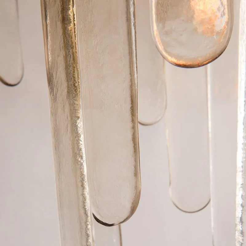 Glass Cascade Suspended Pendant
