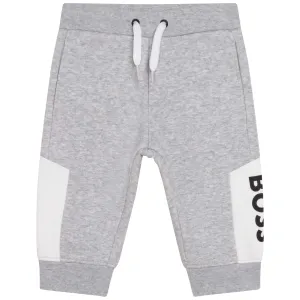 Gray Logo Joggers