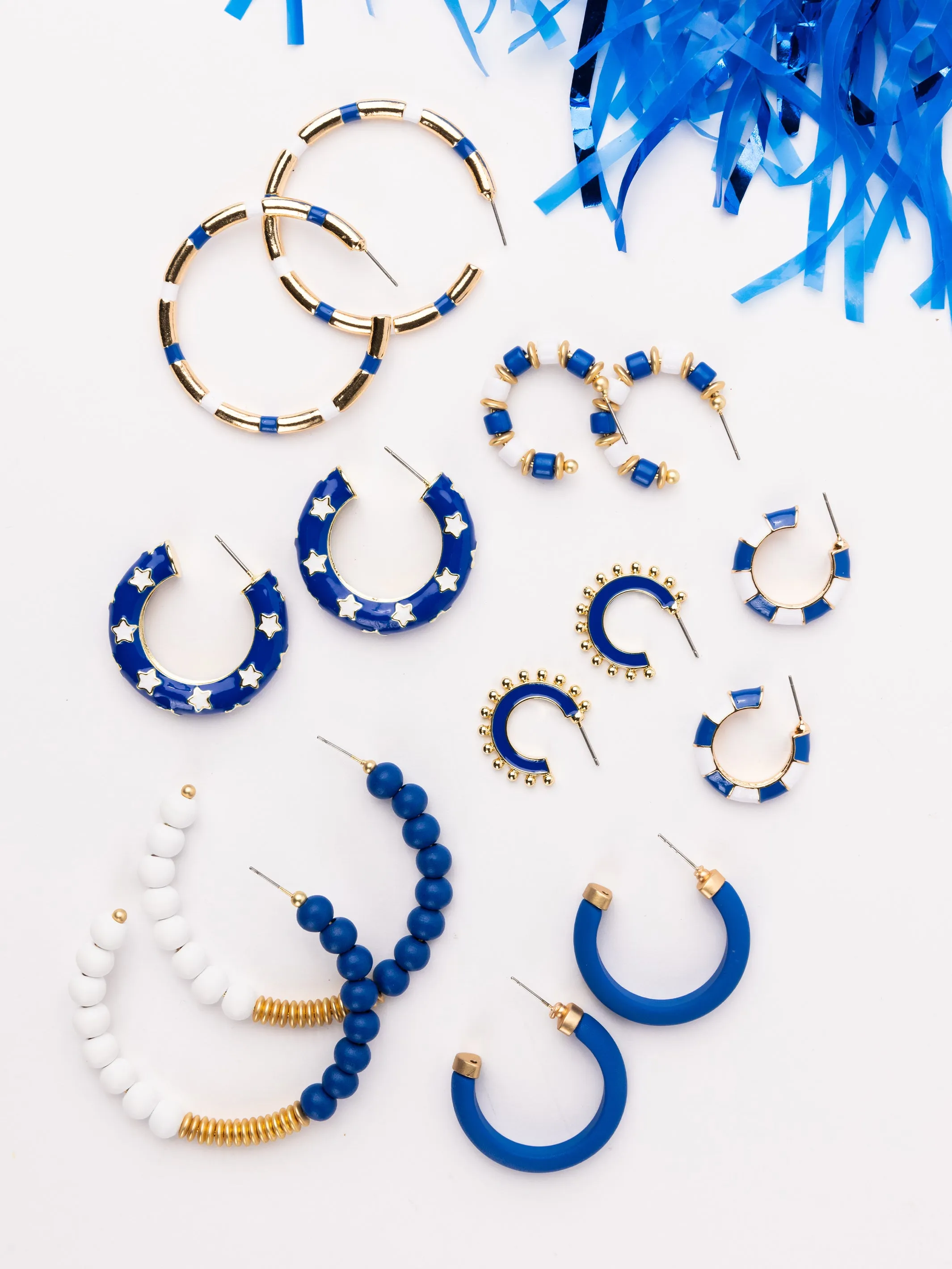 Hadley Earrings | Blue