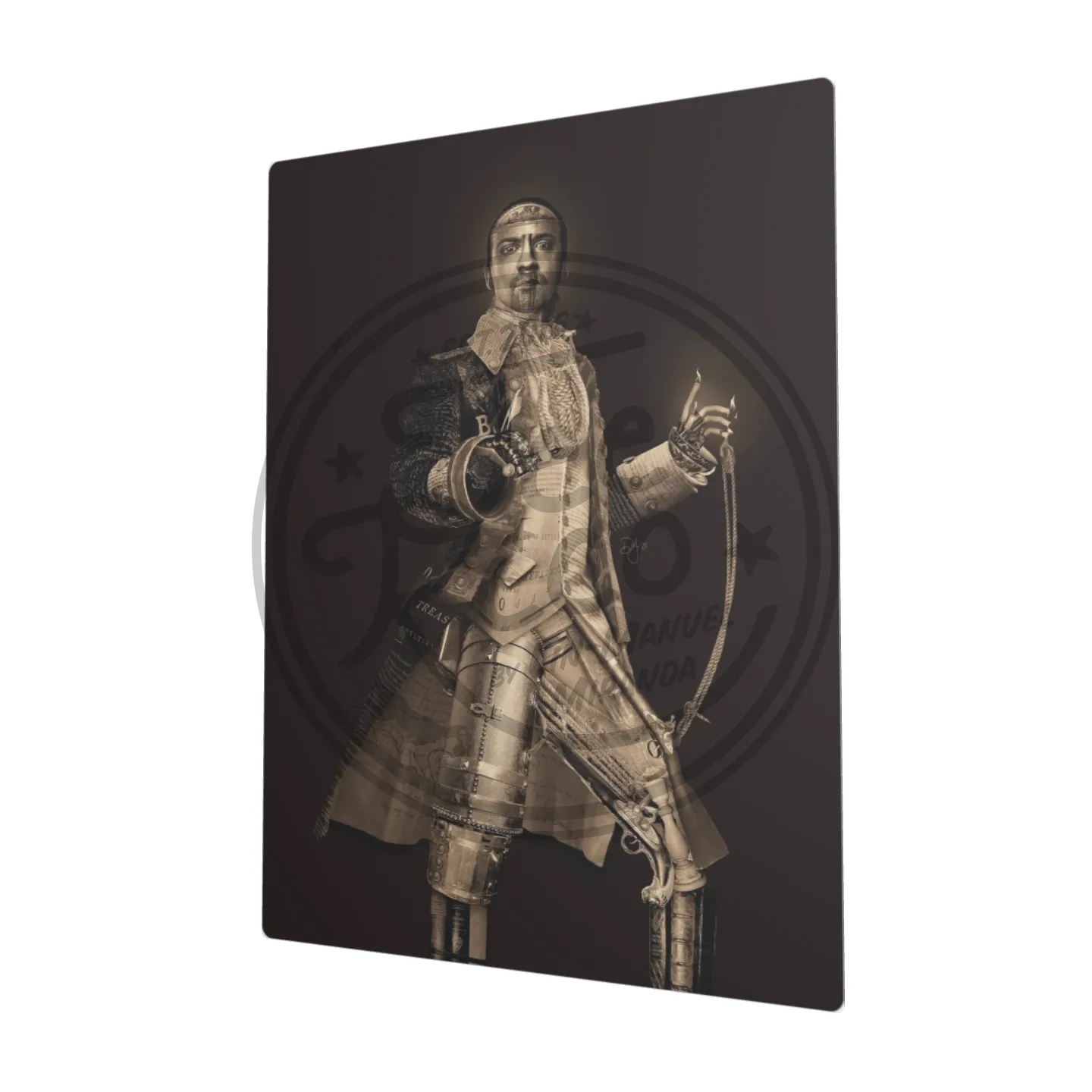 Hamilton Legacy 16x20 Collage Art Print on Metal