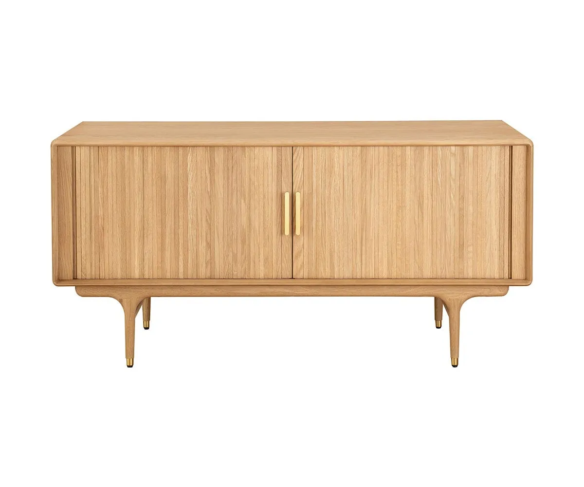 Hendrick 52" Media Stand II - White Oak