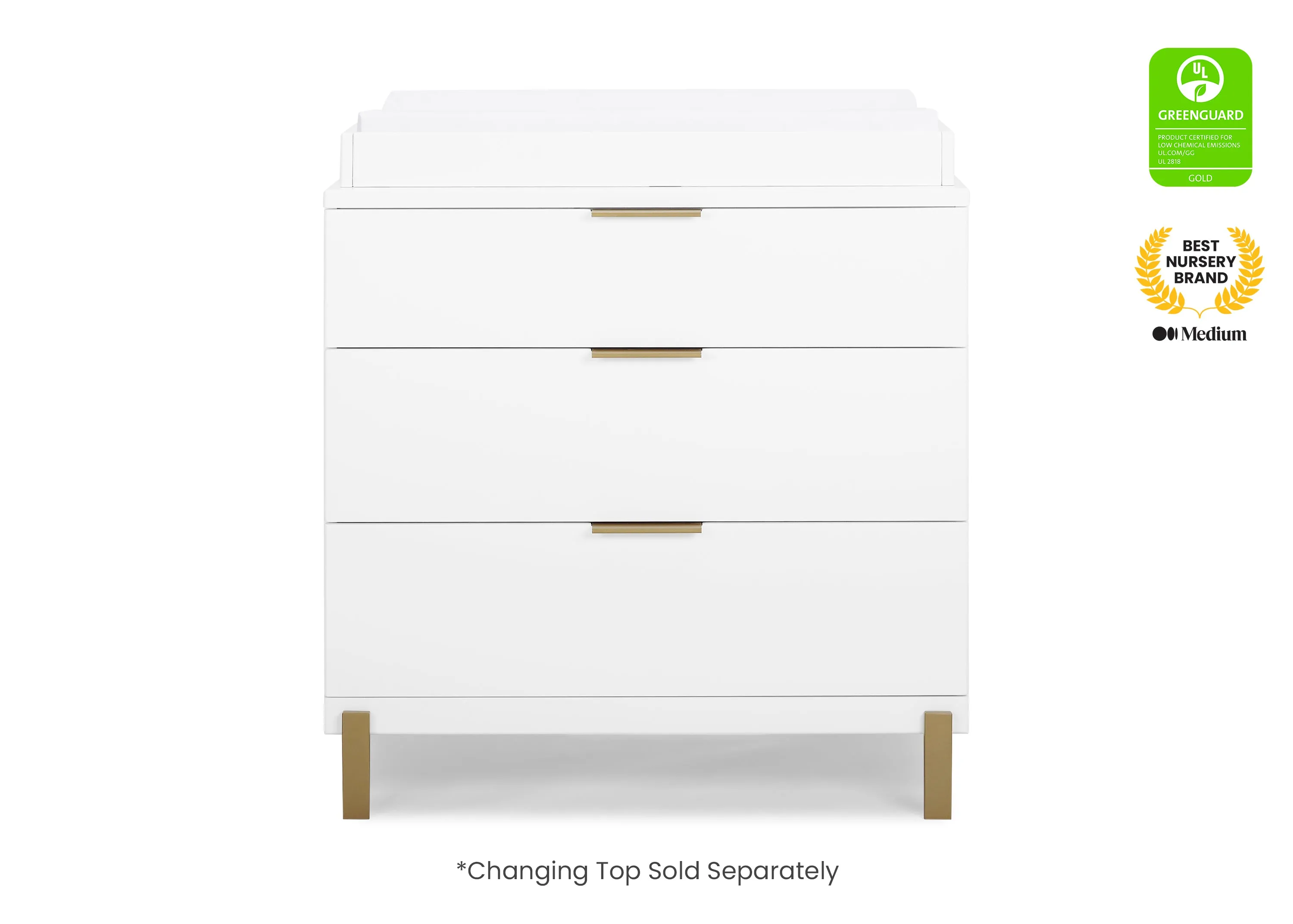 Hendrix 3 Drawer Dresser
