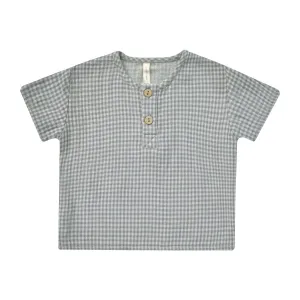 Henry Top - Blue Gingham - FINAL SALE