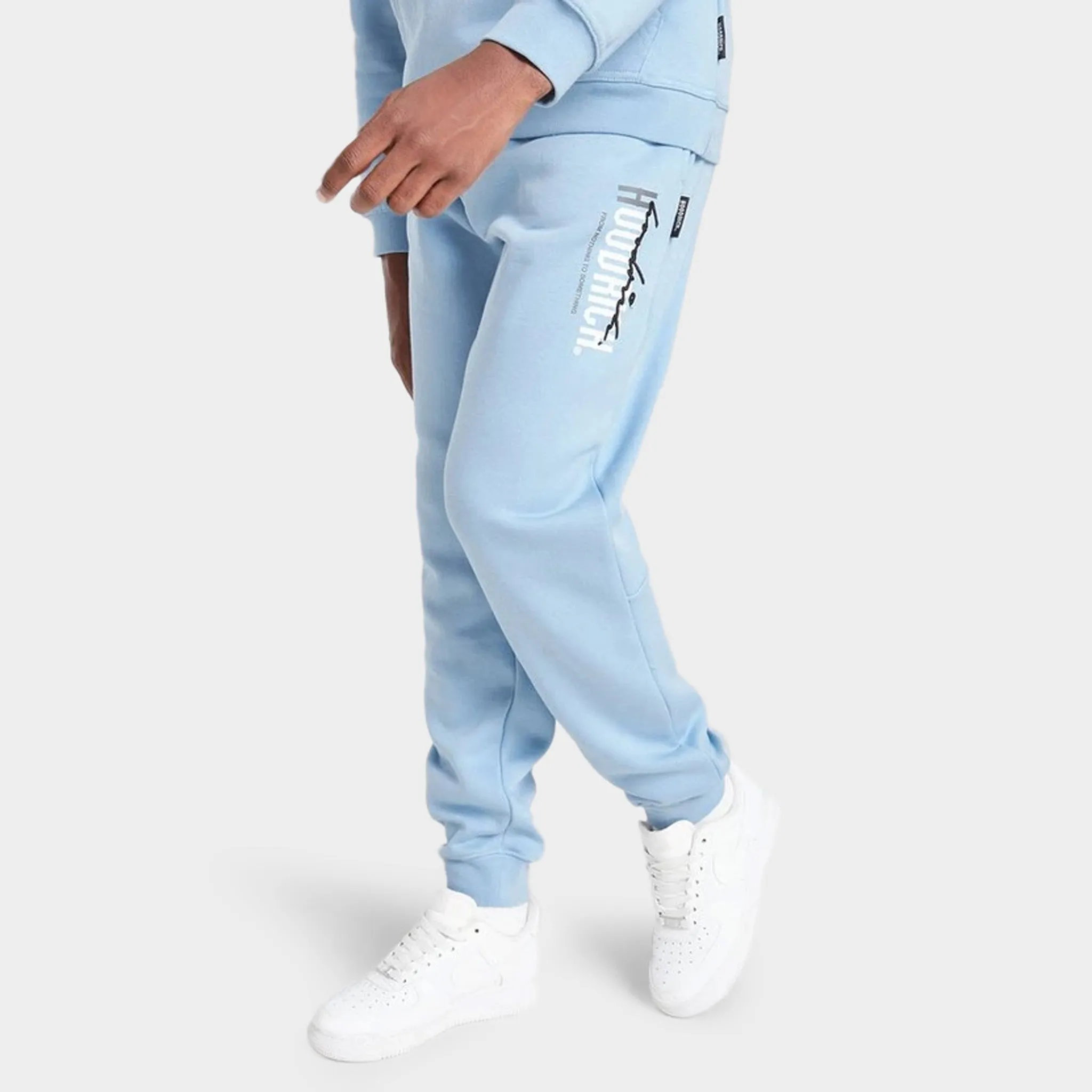 Hoodrich Junior Boys' Certify V2 Joggers Clear Sky / White - Black