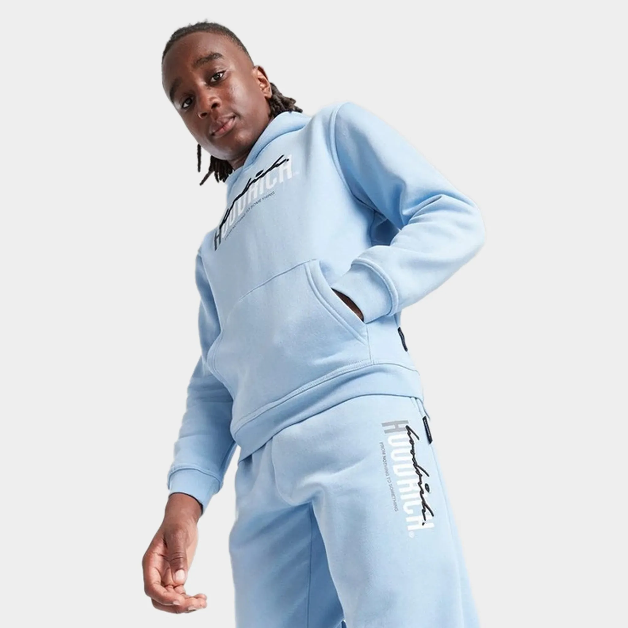 Hoodrich Junior Boys' Certify V2 Joggers Clear Sky / White - Black