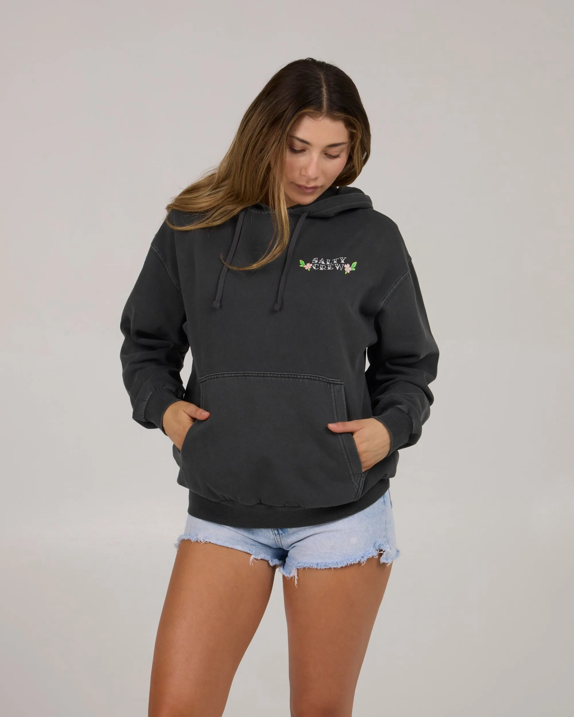 Hopper Hoody  - Faded Black