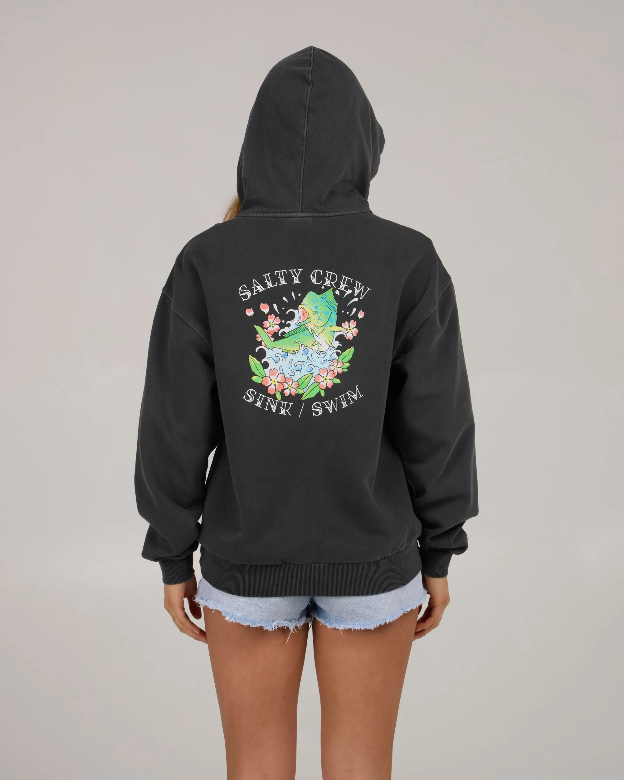 Hopper Hoody  - Faded Black