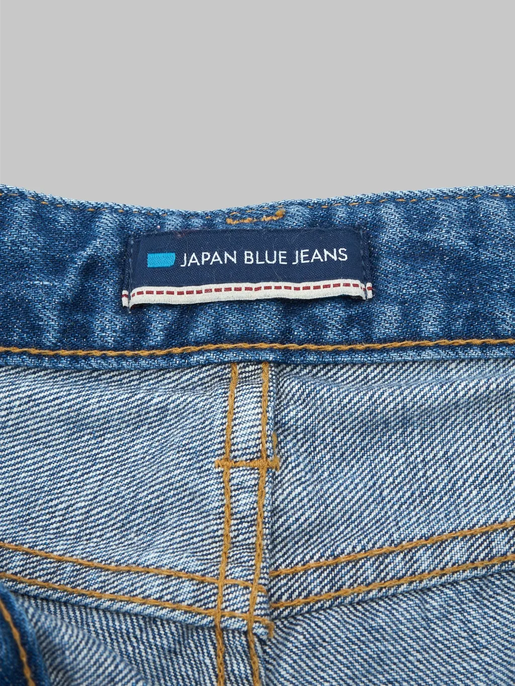 Japan Blue J304-LI 12.5oz Africa cotton Stonewashed Straight Jeans Light Indigo