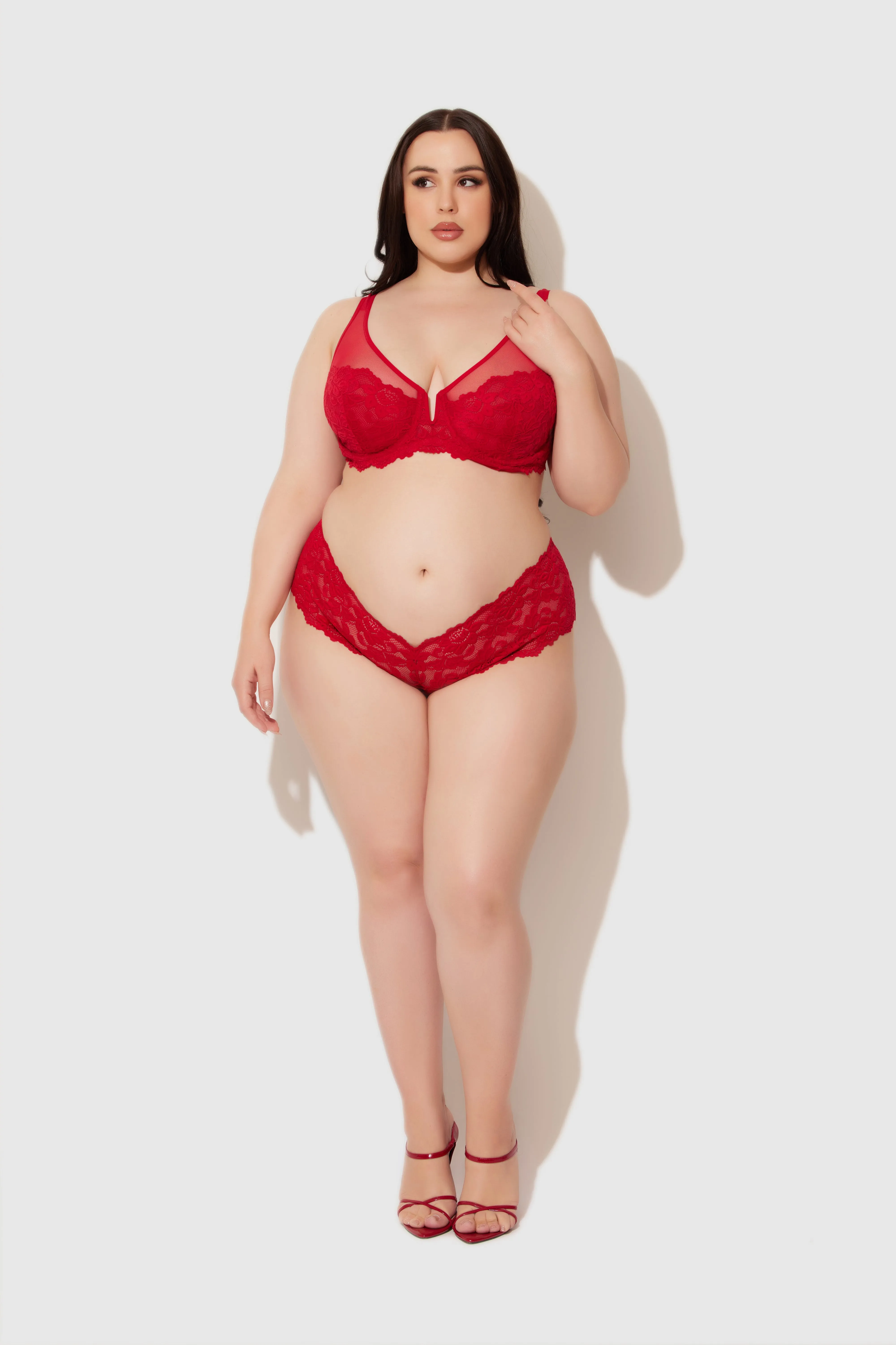 Jessica Lace Full Figure Bra