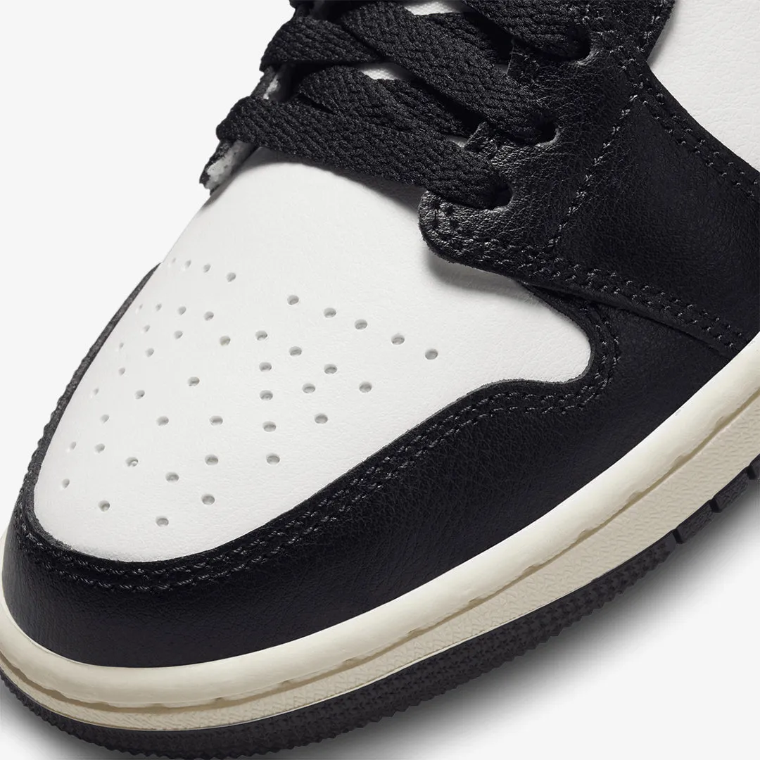 Jordan | AIR JORDAN 1 MID 'BLACK/GYM RED-SAIL'