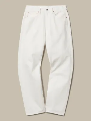 J.PRESS x BUCK MASON 5 POCKET JAPANESE DENIM JEANS - WHITE