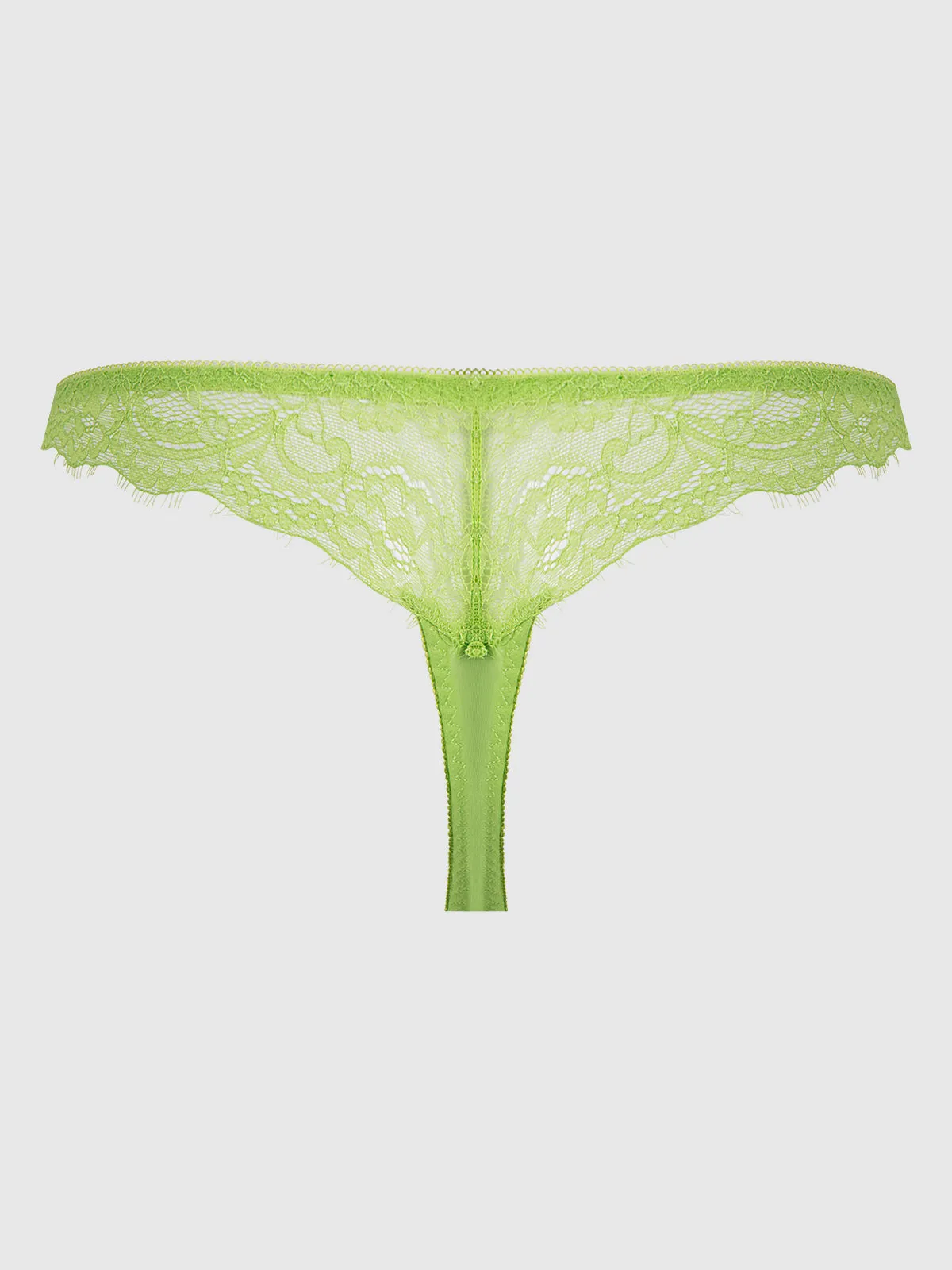 Kellie Lace And Mesh Window Tanga