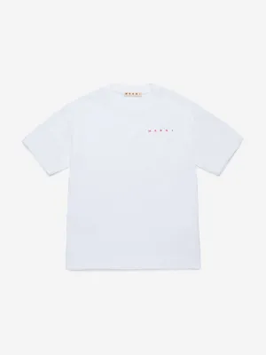 Kids Pocket T-Shirt in White