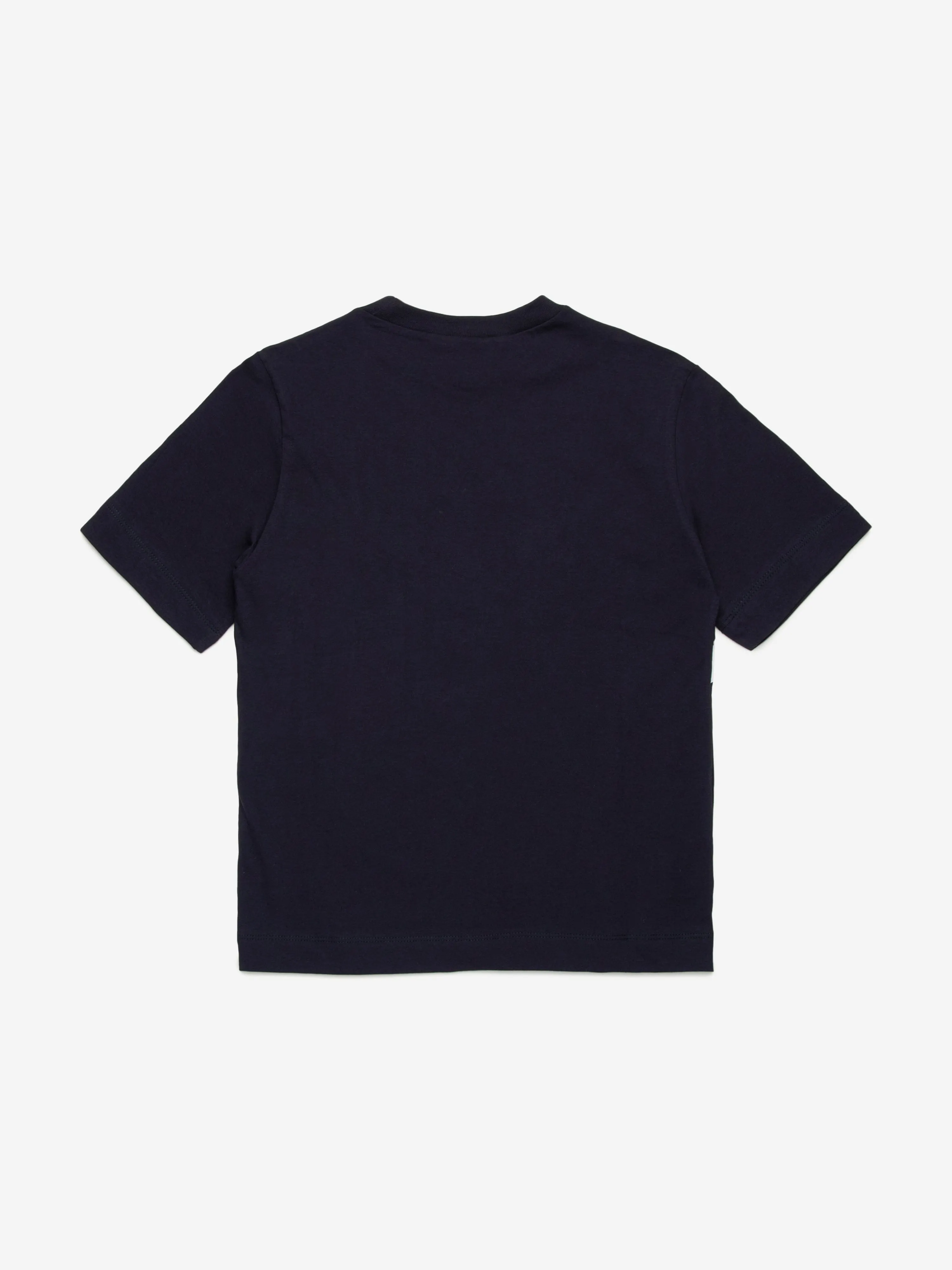 Kids Zigzag Logo T-Shirt in Navy