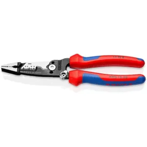 Knipex 13728SBA - 8" Forged Wire Stripper 20-10 AWG