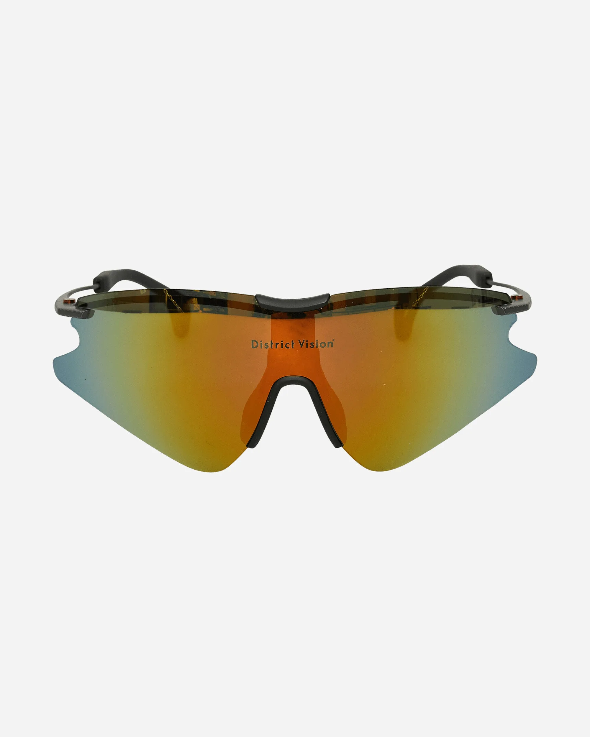 Kohei Aero Blade Ti Sunglasses Graphite / D  Amber Mirror