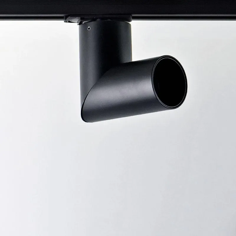 LED Single Spot Track Light | Black | White | Adjustable | L-Component