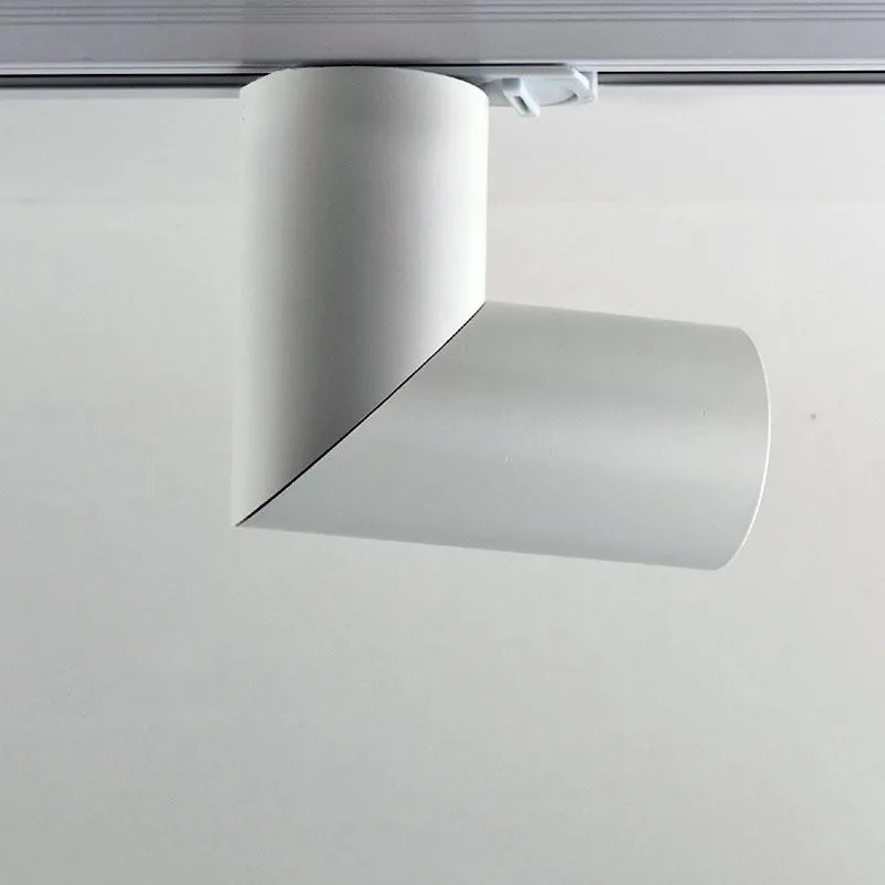 LED Single Spot Track Light | Black | White | Adjustable | L-Component