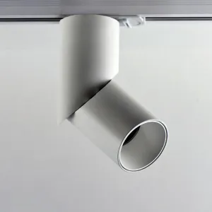 LED Single Spot Track Light | Black | White | Adjustable | L-Component