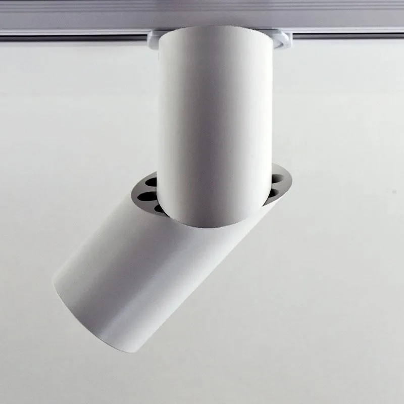LED Single Spot Track Light | Black | White | Adjustable | L-Component